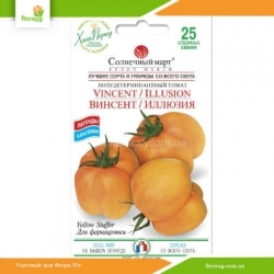 Томат среднерослый Винсент/Иллюзия 25шт (Солнечный март)