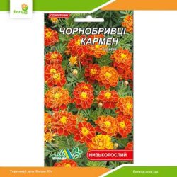 Бархатцы низкорослые Кармен 0,3г (Флора Маркет)