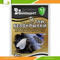 Инсектицид и акарицид "Биощит от тли и белокрылки" 2мл