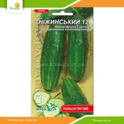 Огірок Ніжинський-12 1г (Флора Маркет)