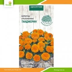 Бархатцы отклоненные Танджерин 0,5г (Семена Украины)