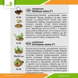 Клубника Медовое лето F1 0,01г (Агромакси)