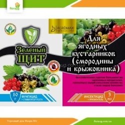 Зелений щит для ягідних кущів 10 г + 3 мл (Агромаксі)